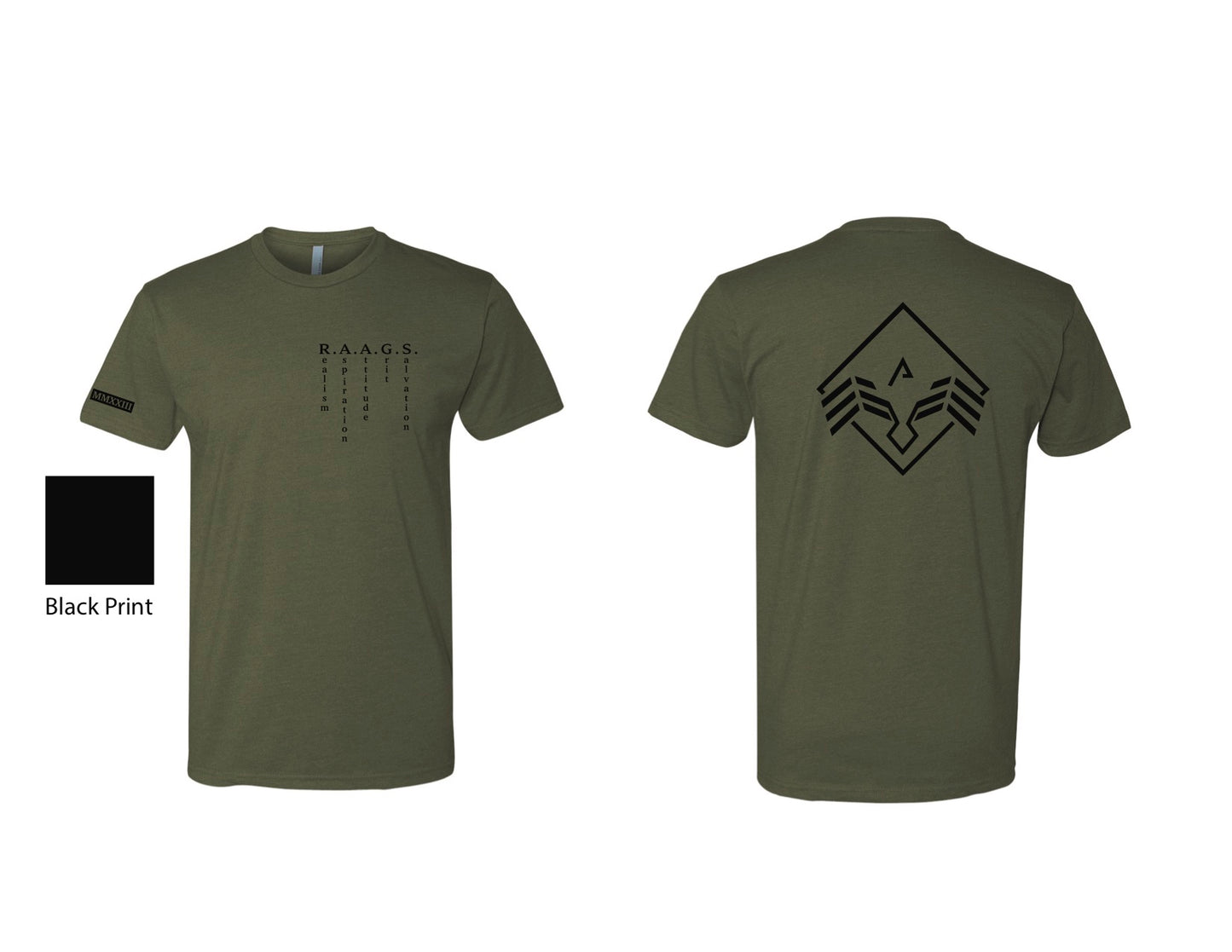 R.A.A.G.S. Forest Green T-Shirt